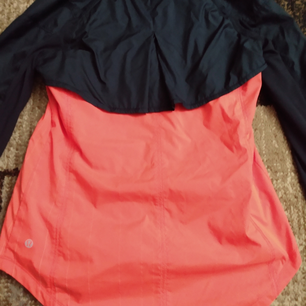 Lululemon Jacket 🧡💙 - Picture 7 of 9